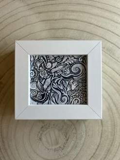 Foxy - Mini Original Framed Artwork