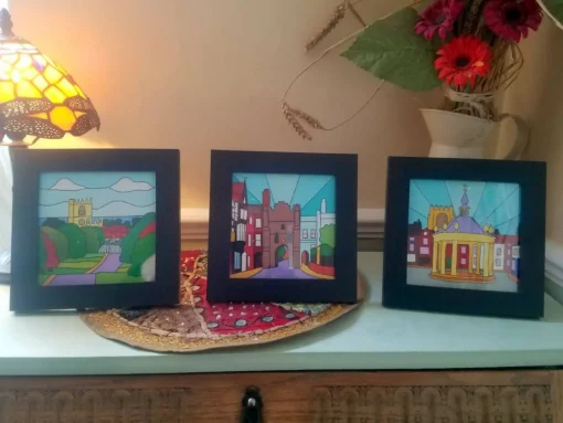 Framed, Mini - The Market Cross, Beverley