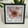 Framed Mixed Media Flowers