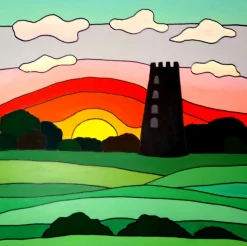 Framed Print - "Sunset at Black Mill, Beverley"