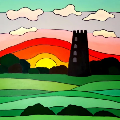 Framed Print - "Sunset at Black Mill, Beverley"