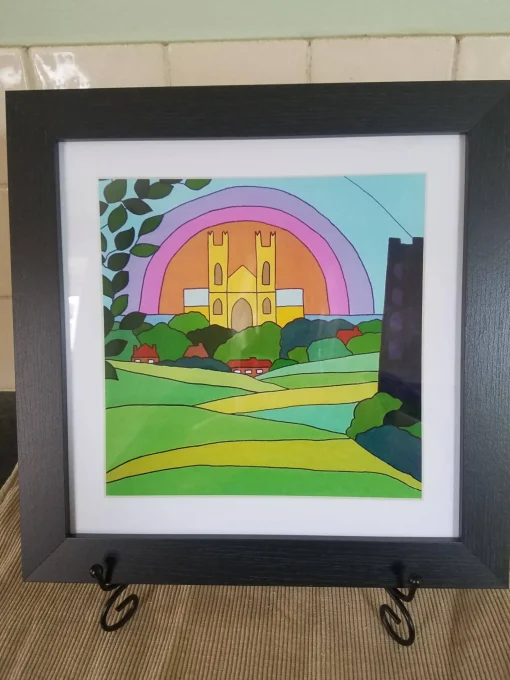 Framed Print - Westwood Sunrise, Beverley
