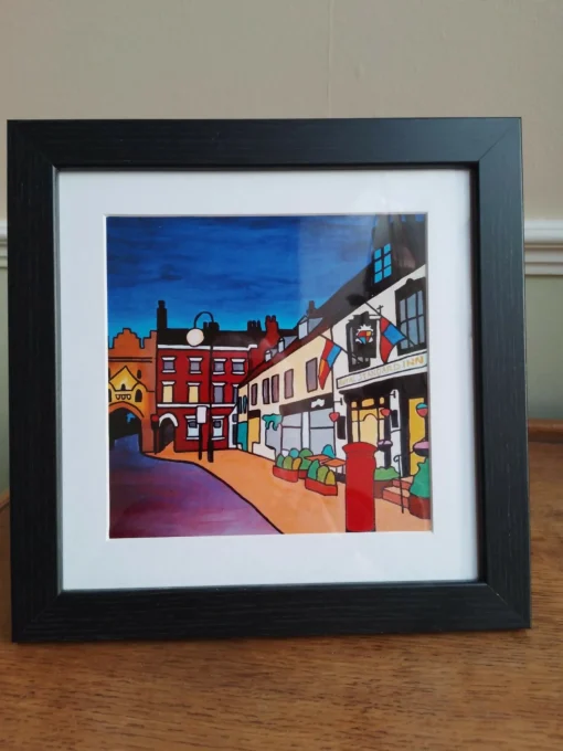 Framed Print "North Bar Within, Beverley"