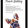French Bulldog - Definition Quote Framed Artwork.