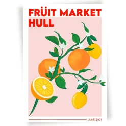 Fruit Market Hull Print