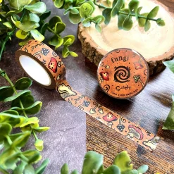 Fungi Mushroom Washi Tape | Forest Magic Art | Art & Soul