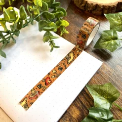 Fungi Mushroom Washi Tape | Forest Magic Art | Art & Soul