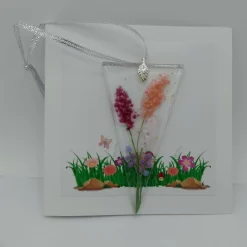 Fused Glass card