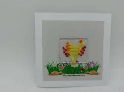 Fused Glass card