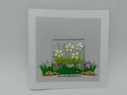 Fused Glass card
