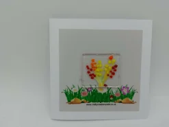Fused Glass card