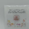 Fused Glass Pocket Hug Card