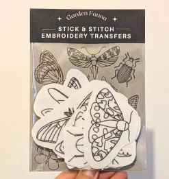 Garden Fauna Stick and Stitch Embroidery Set