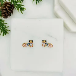 Gecko Stud Earrings