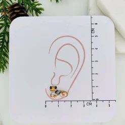 Gecko Stud Earrings