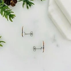 Gecko Stud Earrings