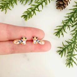 Gecko Stud Earrings