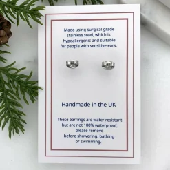Gecko Stud Earrings
