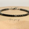 Gemstone Morse Code Bracelets