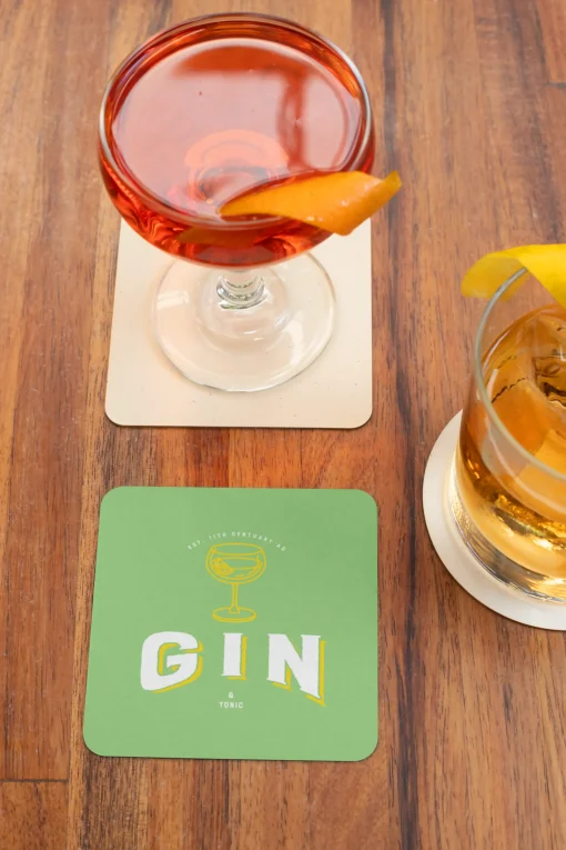 Gin Drinks Coaster