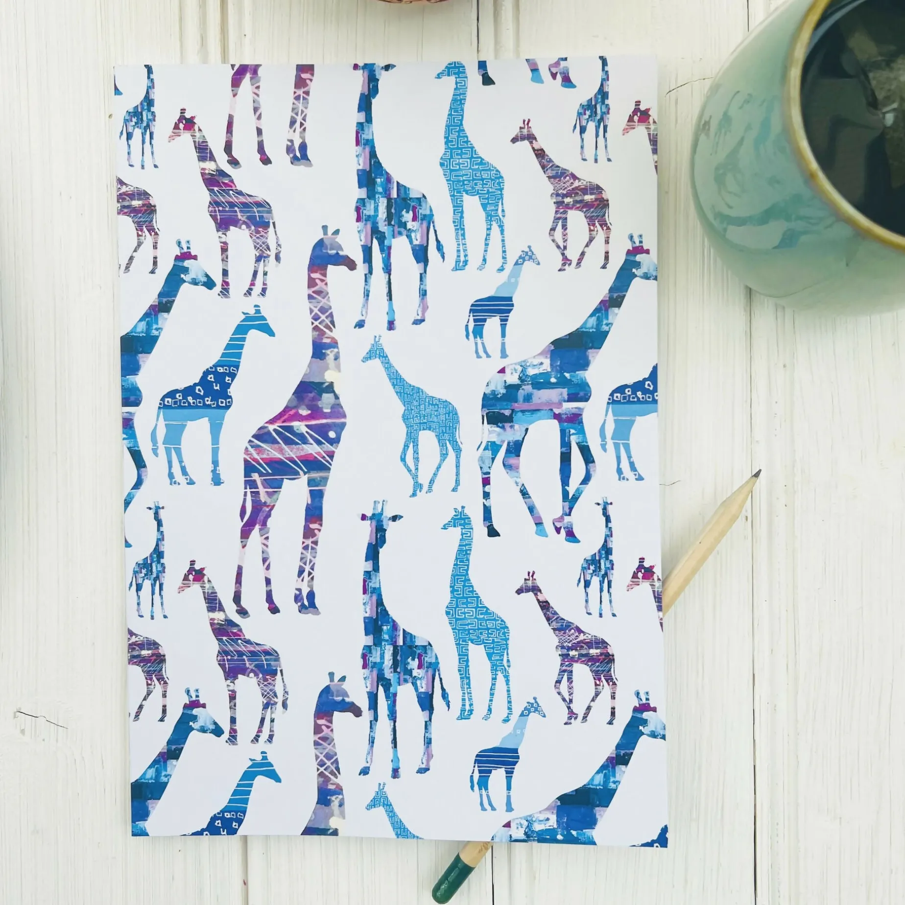 Giraffe Journal Drawing Notebook