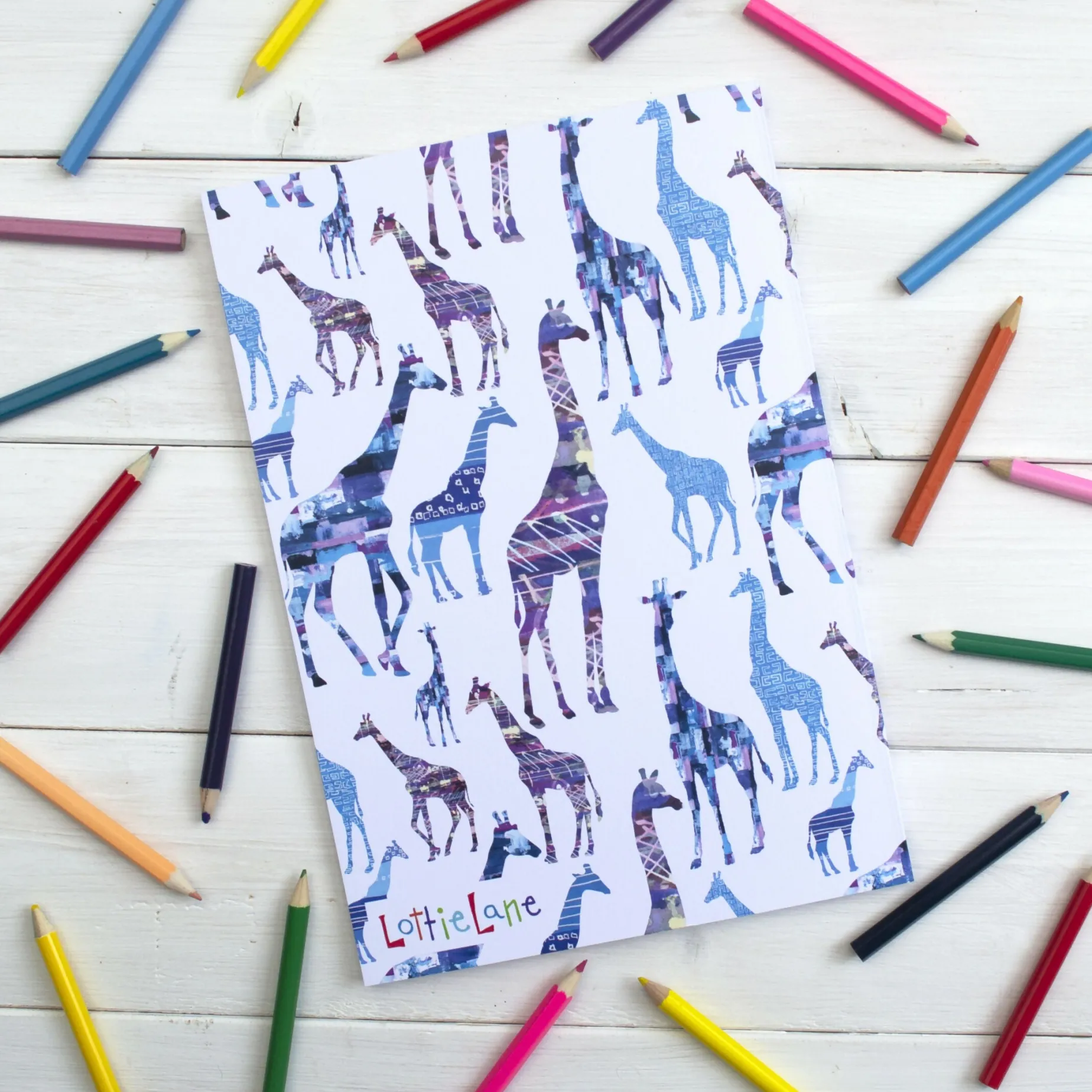 Giraffe Journal Drawing Notebook