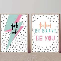 Girls Rule Poster Duo