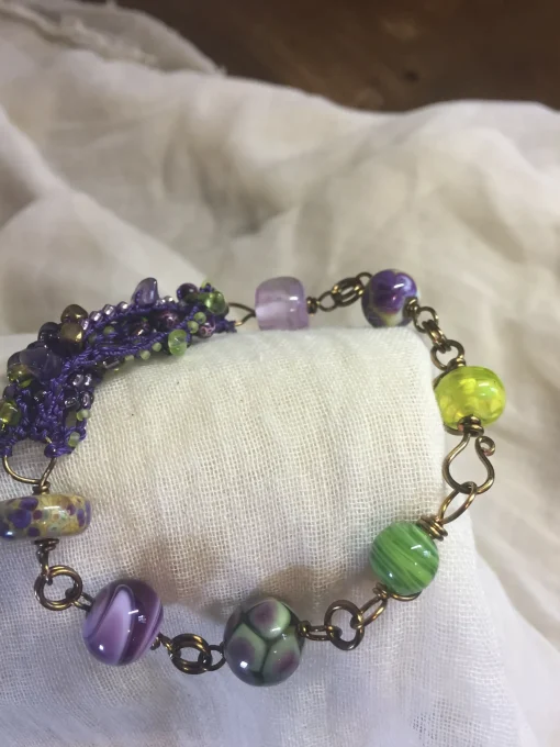 Glass Bead Bracelet Lkr145