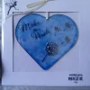 Glass Heart 'Make A Wish' Card and gift.