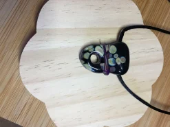 Glass Pendant Necklace Lkr155