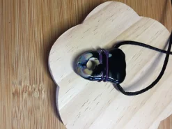 Glass Pendant Necklace Lkr155