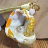 Glass Shell Bead Necklace Lkr158
