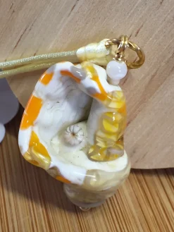 Glass Shell Bead Necklace Lkr158