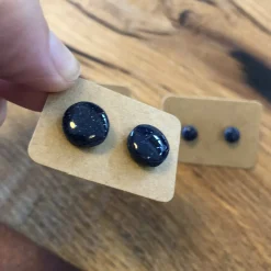 Glitter Collection Polymer Clay Earrings: Medium