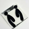 Hallie / Statement Dangles / Black