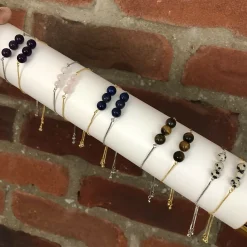 Hand Crafted Gem Stone Adjustable Bracelet