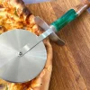 Hand Crafted Large Pizza Cutter with Mallee Burr and Resin Handle