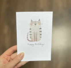 Happy Birthday Cat Card