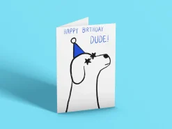 Happy Birthday Dude Card