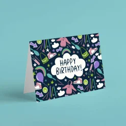 Happy Birthday Greetings Card