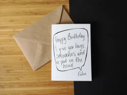 Happy Birthday Greetings Card