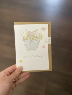 Happy Birthday Kittens Card