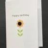 Happy Birthday Sunflower - Pom Pom greeting card