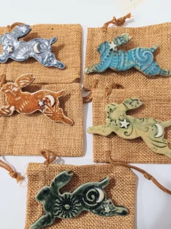 Hare Brooch