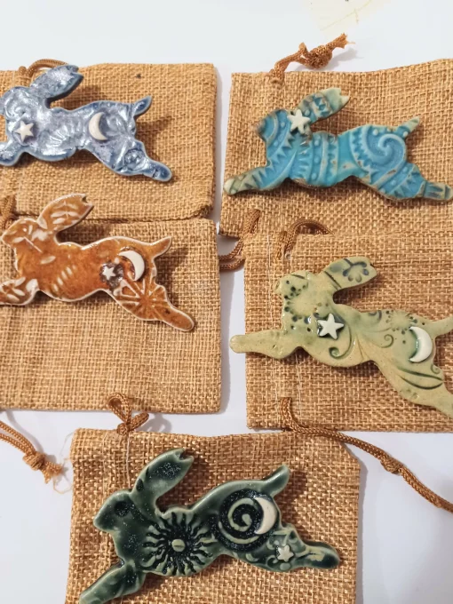 Hare Brooch