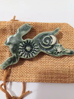 Hare Brooch