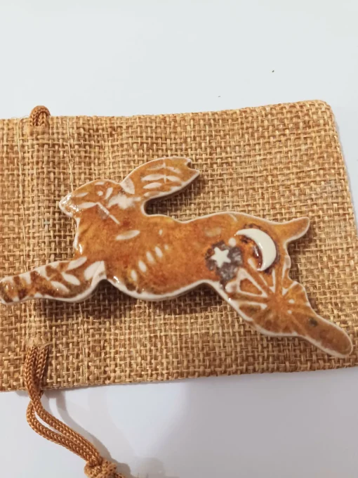Hare Brooch