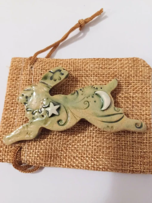 Hare Brooch