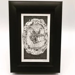 Hetty Hibernates - Limited Edition Print By Jenny Davies