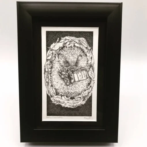 Hetty Hibernates - Limited Edition Print By Jenny Davies